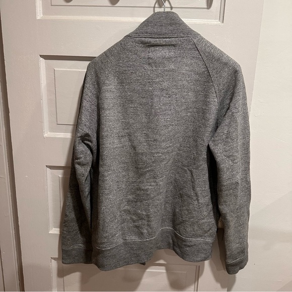 Men’s J crew Fleece Baseball cardigan Jacket - Picture 2 of 4